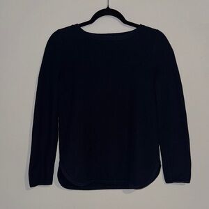 Talbots Classic Navy Knit Sweater